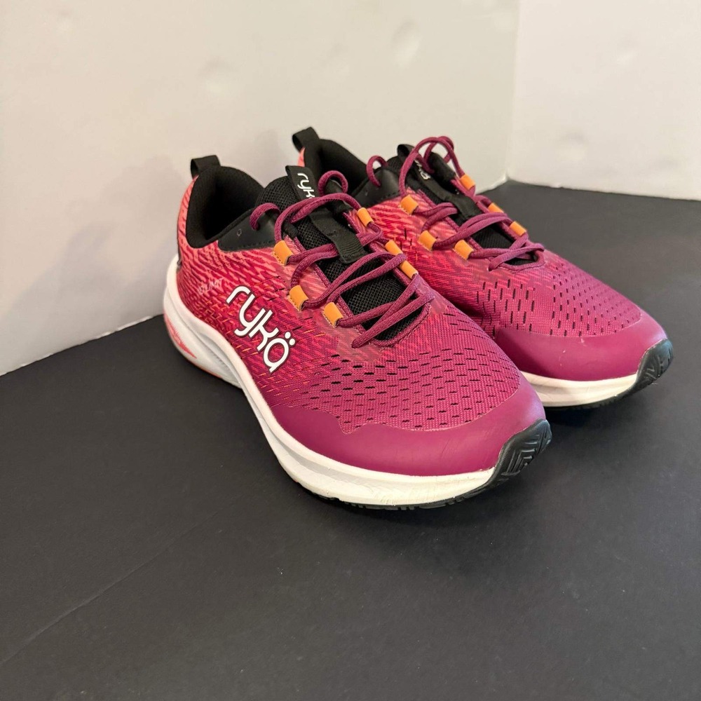 Ryka No Limit Womens Training Shoes Pink Mesh ReZorb Lite Sneakers Size 7.5